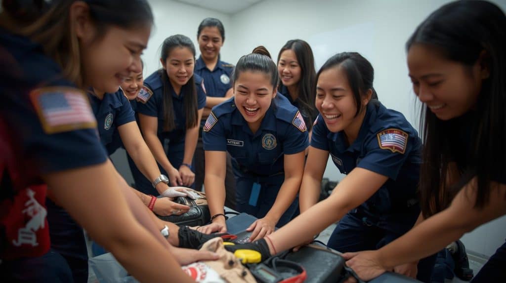 EMT training in the USA