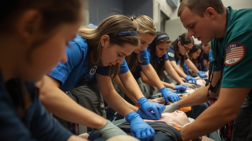 emt training group in the USA