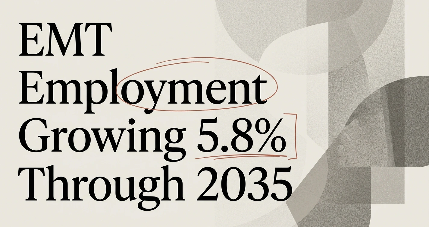 EMT Job Outlook 2026: Demand and Growth Trends
