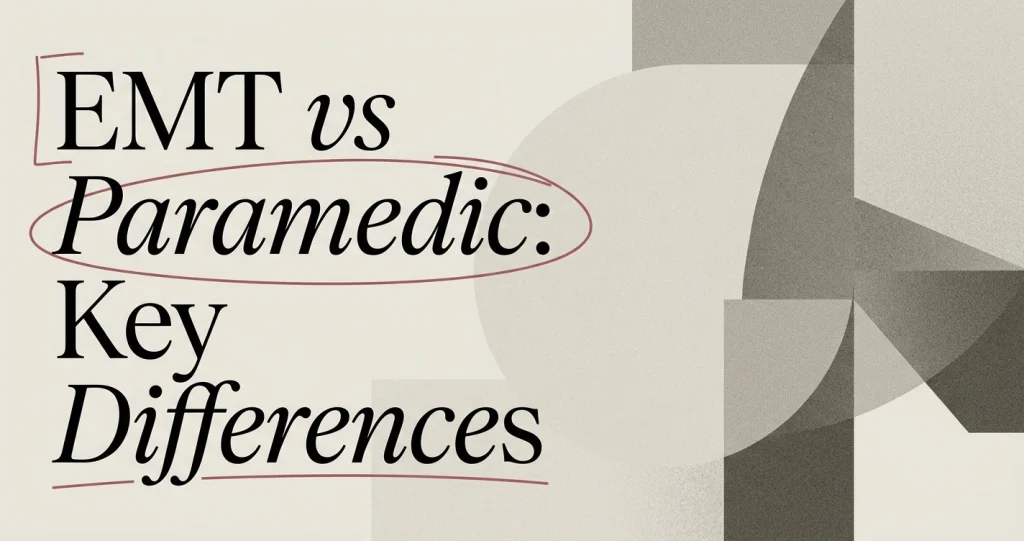 EMT vs Paramedic: Key Differences Explained EMT vs Paramedic: Key Differences Explained