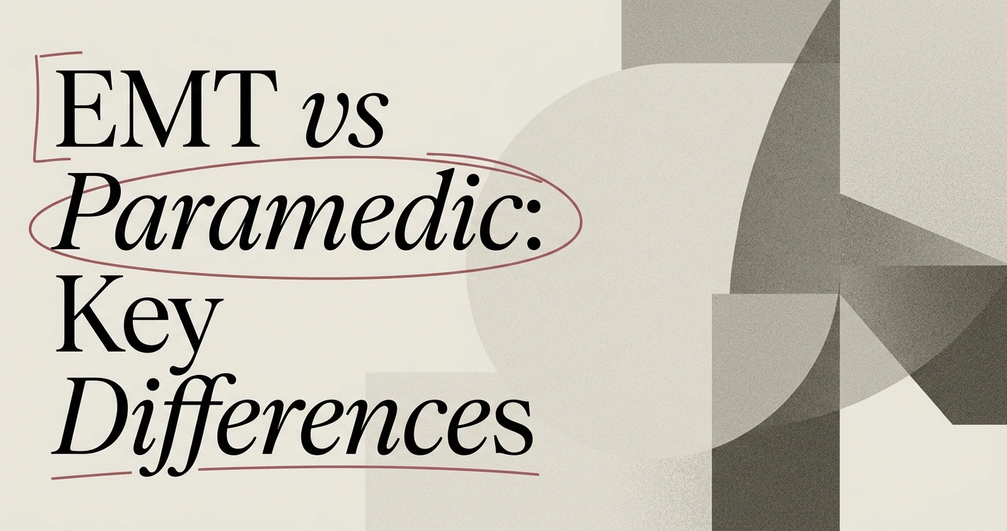 EMT vs Paramedic: Key Differences Explained