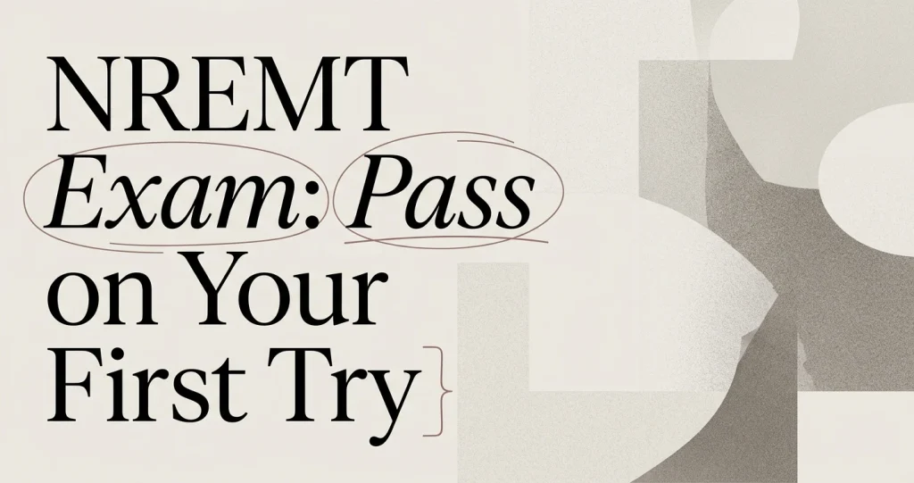 NREMT Exam: How to Pass on Your First Try NREMT Exam: How to Pass on Your First Try